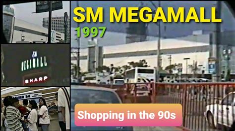 sm megamall 1991|Shopping in the 90's .